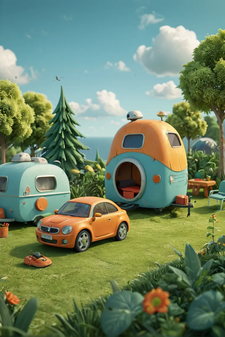 Cartoon style,Space & Scene,Object Enhance,LoRA,SDXL