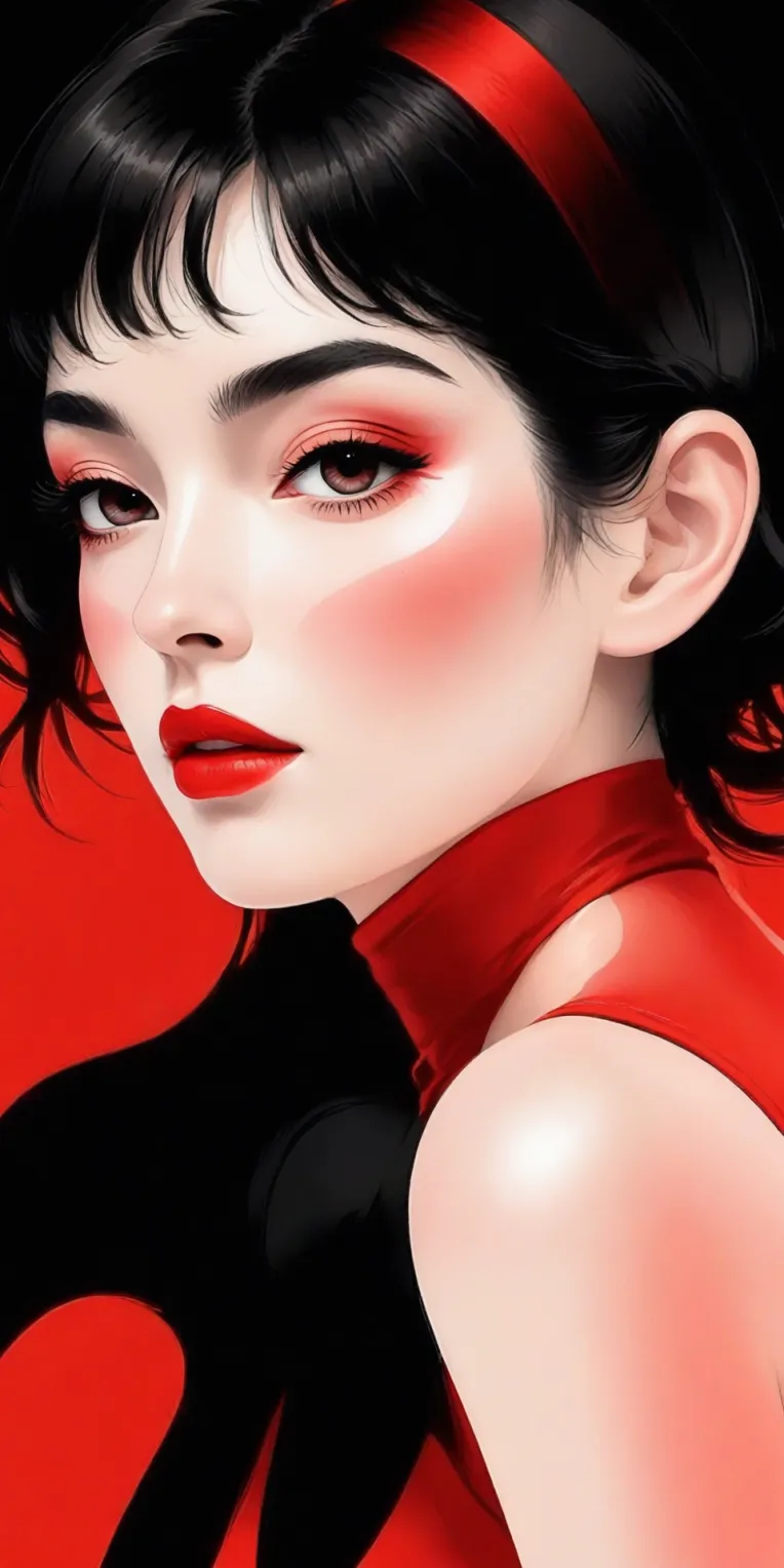 Cartoon style,Digital Painting Media,Girl,Checkpoint,SDXL