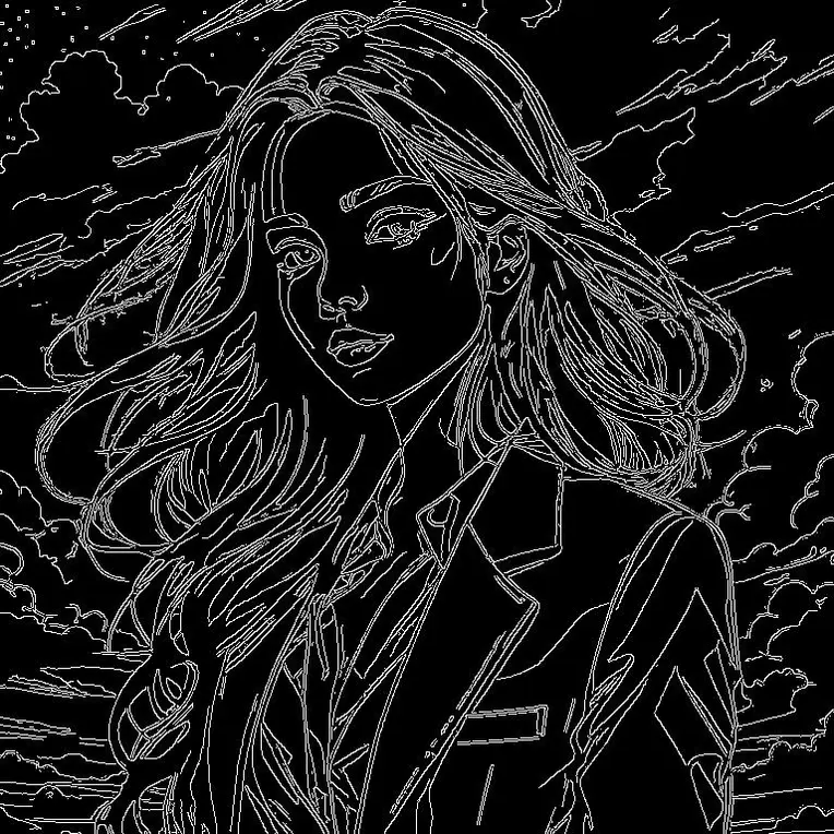 Anime,Anime Style,Girl,Controlnet,SD 3