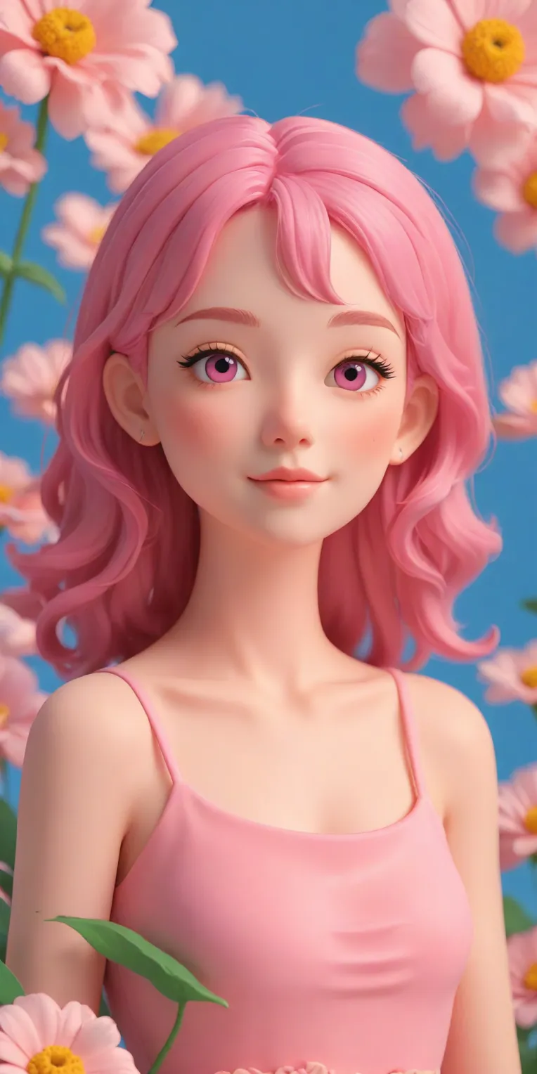 Cartoon style,Digital Painting Media,Girl,Checkpoint,SDXL