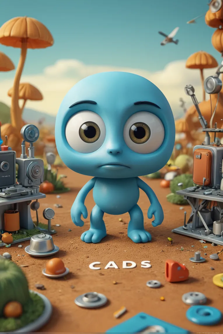 Cartoon style,Space & Scene,Object Enhance,LoRA,SDXL