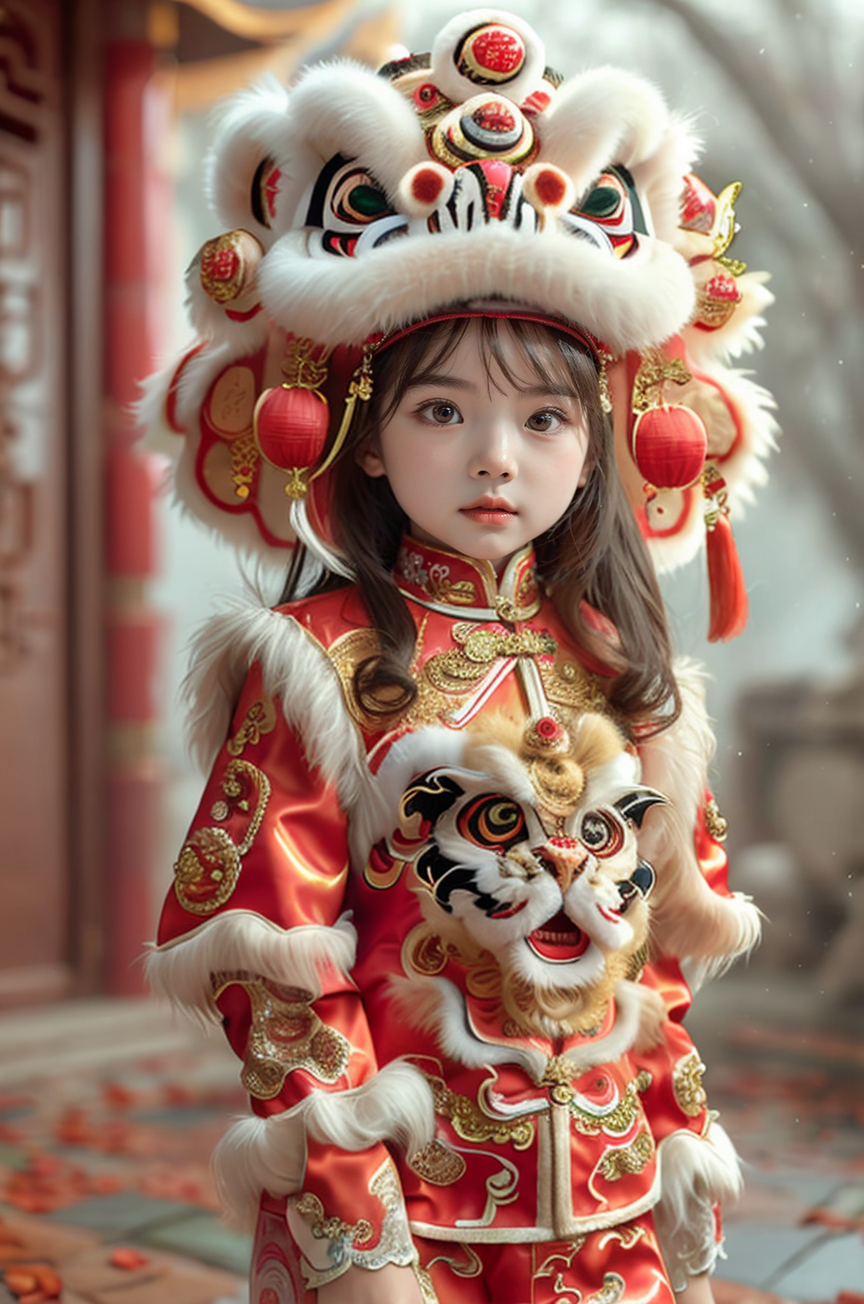 Lion dance for kids V1
