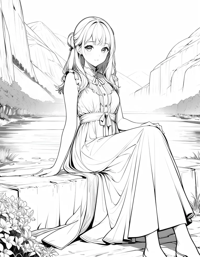 Anime,Anime Style,Hand-Drawn,LoRA,SDXL