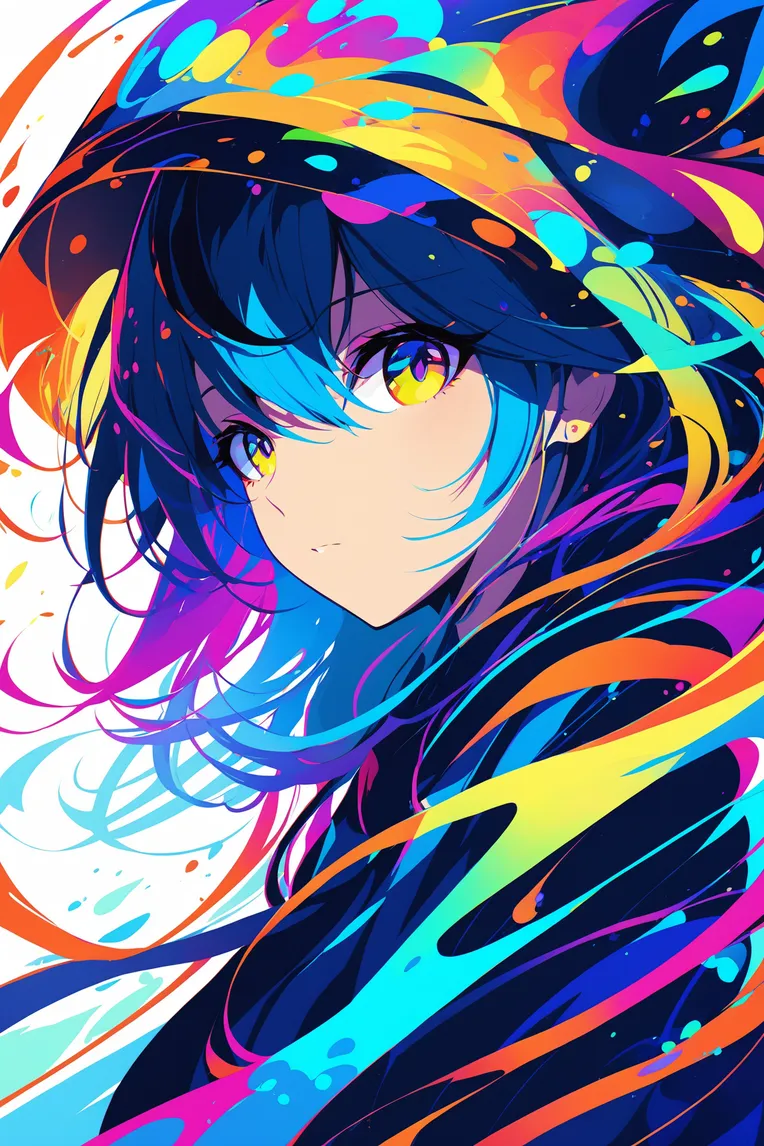 Anime Style,Girl,Style Boost,LoRA,SDXL