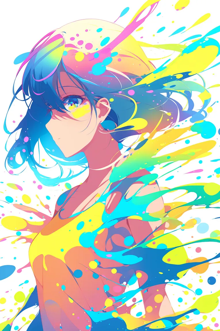 Anime Style,Girl,Style Boost,LoRA,SDXL
