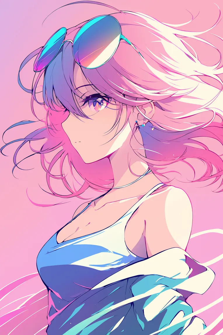 Anime Style,Girl,Style Boost,LoRA,SDXL