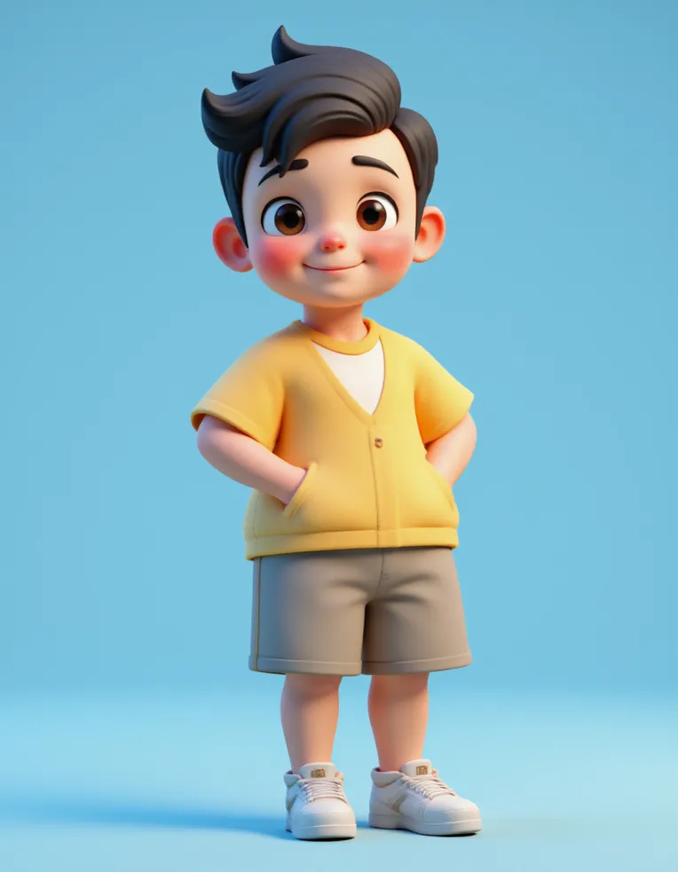 Cartoon style,Boy,Object Enhance,LoRA,FLUX.1