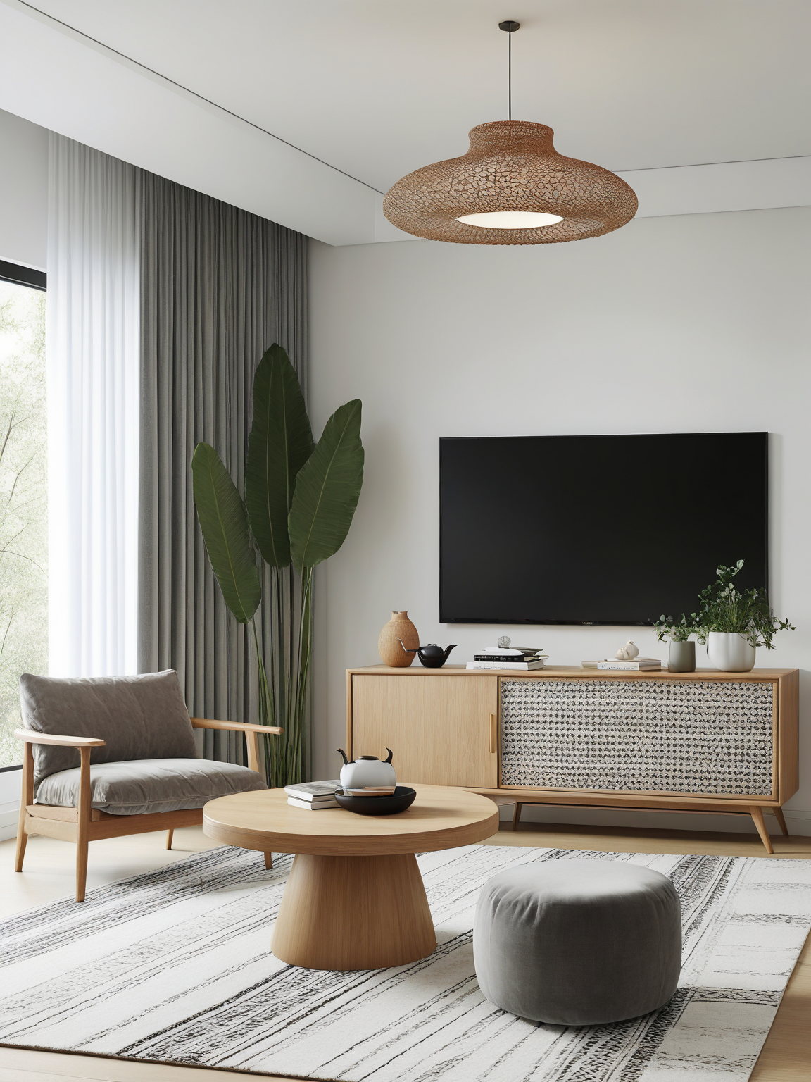 Original Wood Style Interior Design Large Model SDXL V3.0
