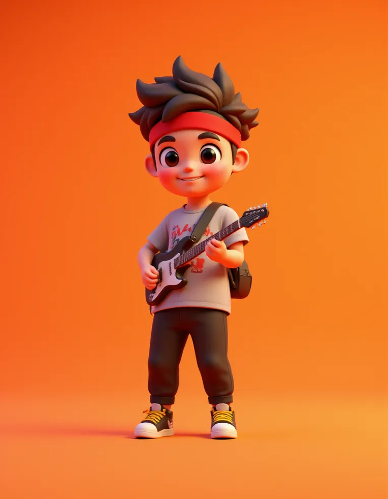 Cartoon style,Boy,Object Enhance,LoRA,FLUX.1