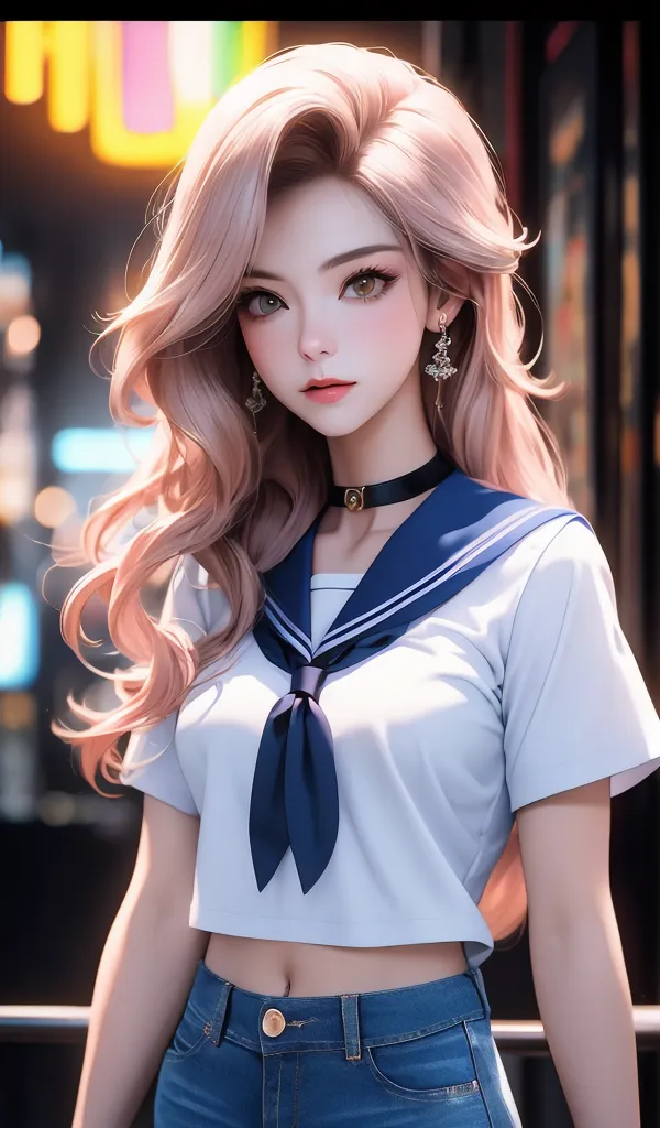 CGI style,Anime Character,Girl,LoRA,SD 1.5