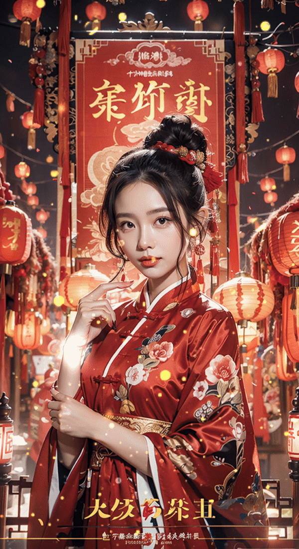 Network-wide debut | Guofeng Xian Dan - Red (New Year/Happy Event) Chinese Red v1.0