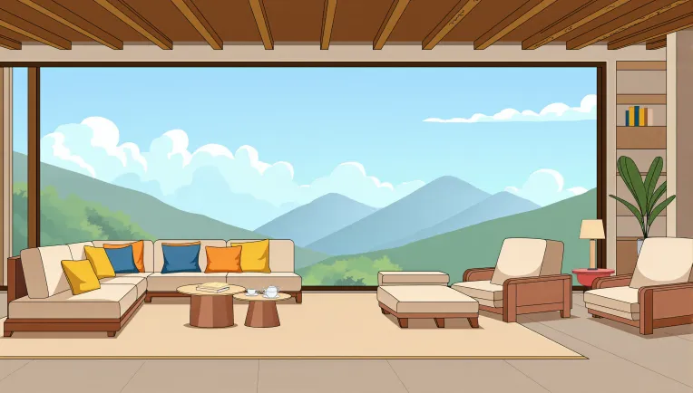 Flat Illustration,Space & Scene,Style Boost,LoRA,FLUX.1