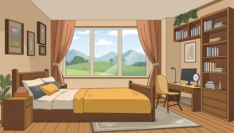 Flat Illustration,Space & Scene,Style Boost,LoRA,FLUX.1