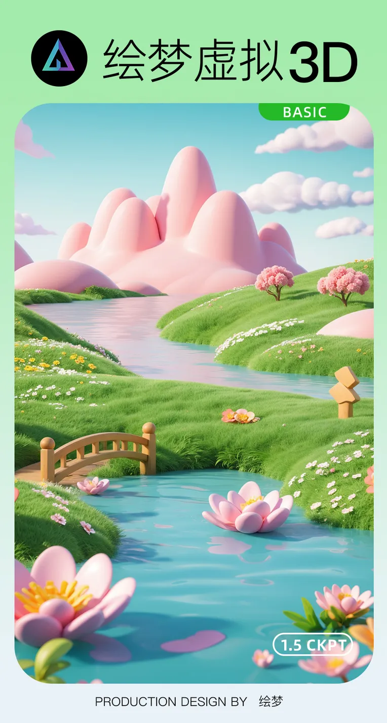 Mockups,Cartoon style,Toy,Checkpoint,SD 1.5