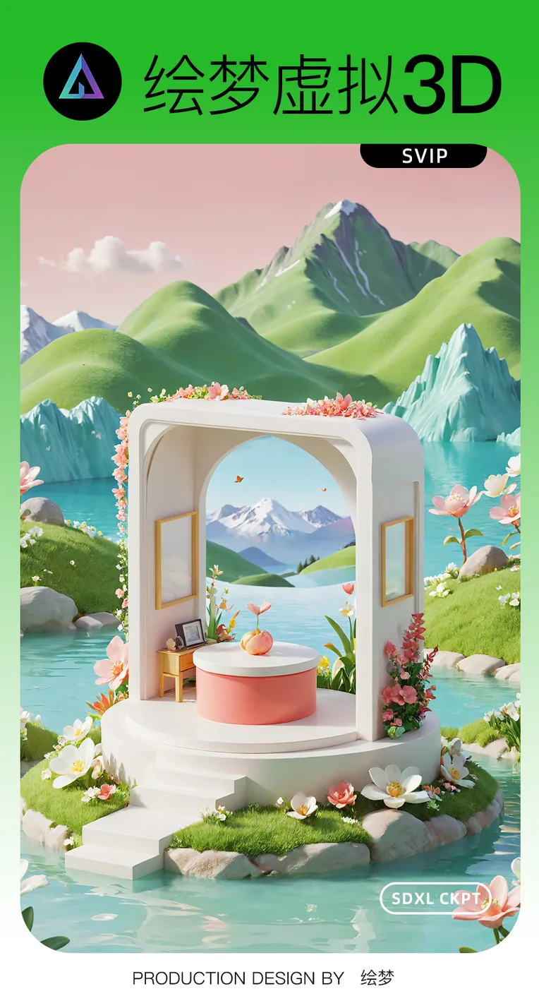 Mockups,Cartoon style,Product,Checkpoint,SDXL