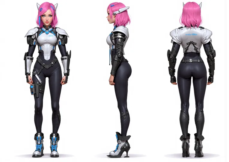 Anime Character,Girl,Physical/Facial feature,Workflow,