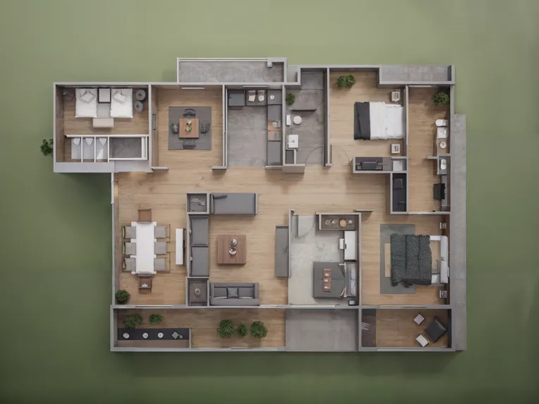 Cartoon style,Interior Design,Space & Scene,Workflow,