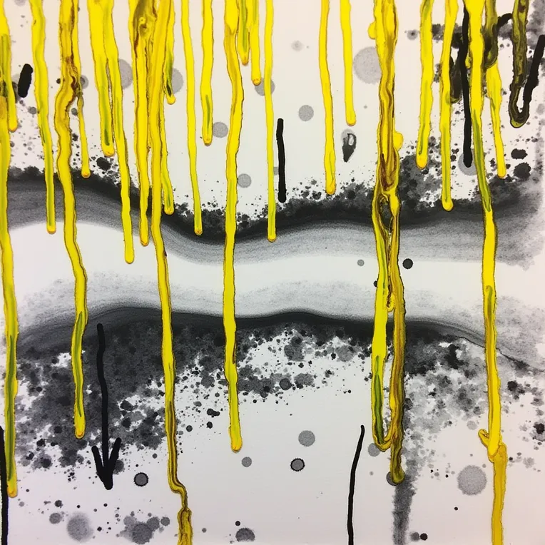 抽象画 僧侶 油彩画 center
