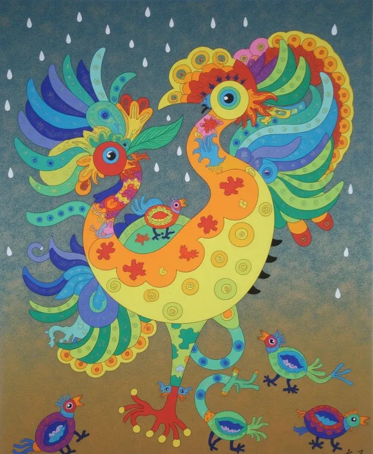 Traditional Painting Media,Girl,Style Boost,LoRA,FLUX.1