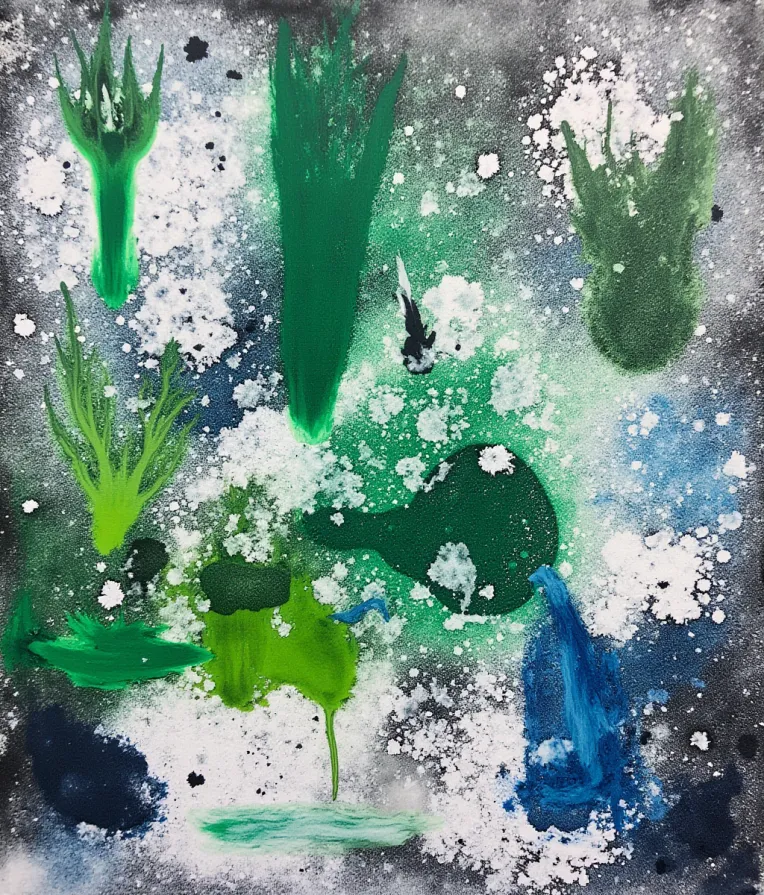 抽象画 僧侶 油彩画 938 on X: 