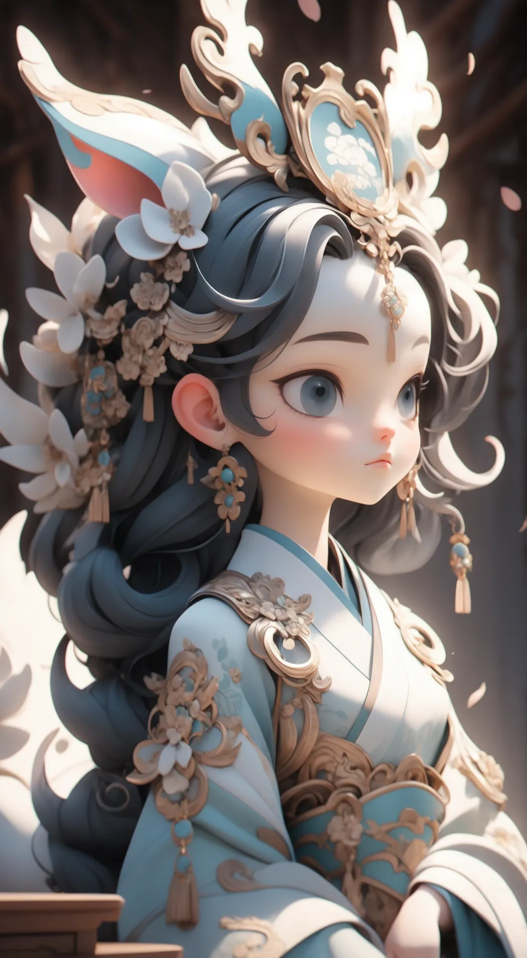 AI绘画-IP DESIGN | 3D可爱化模型-重楼IP视觉-AI绘图-LiblibAI