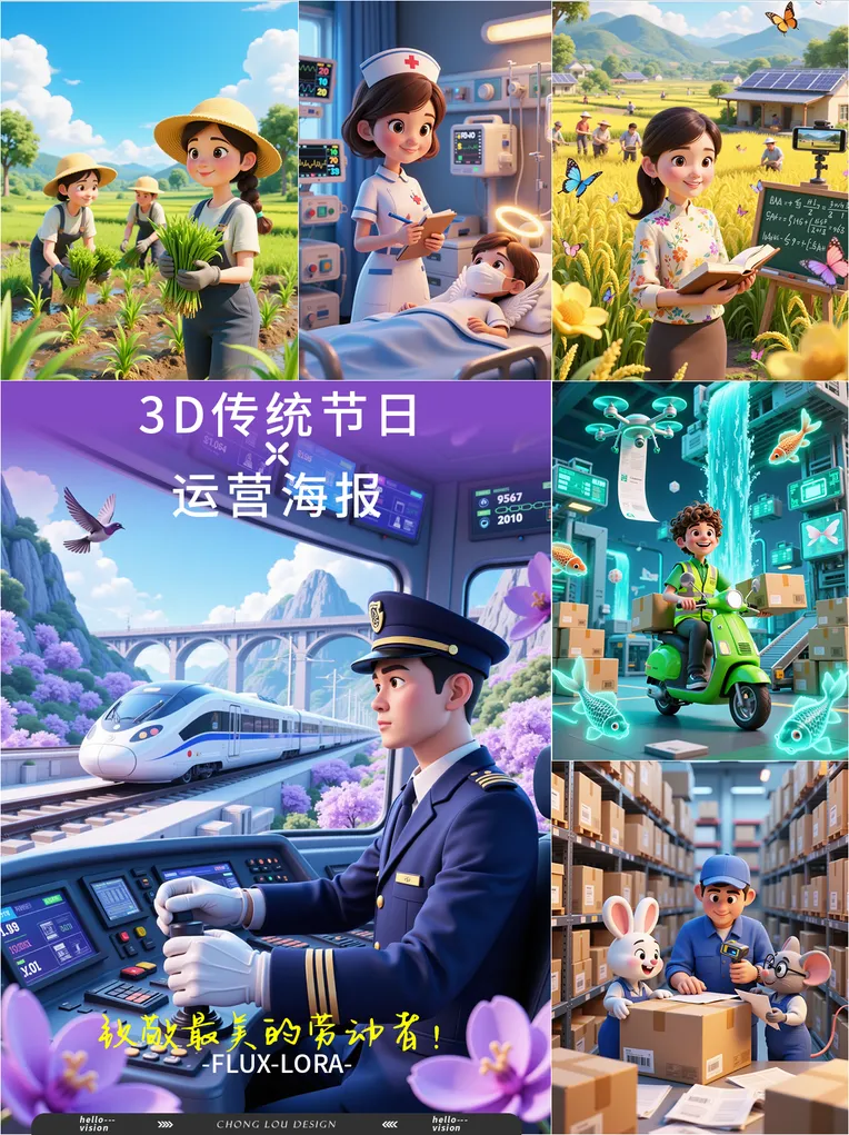 Cartoon style,Boy,Style Boost,LoRA,FLUX.1