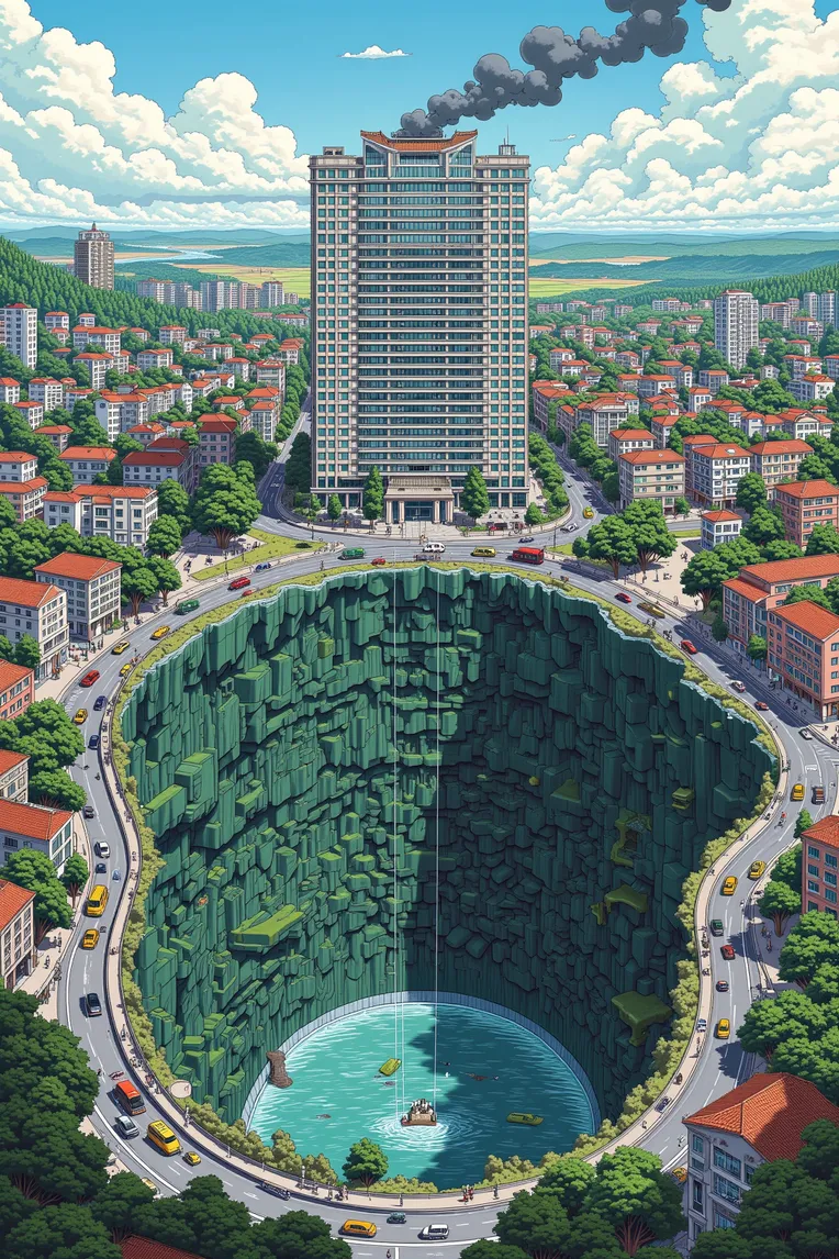 Traditional Painting Media,Building,Style Boost,LoRA,FLUX.1