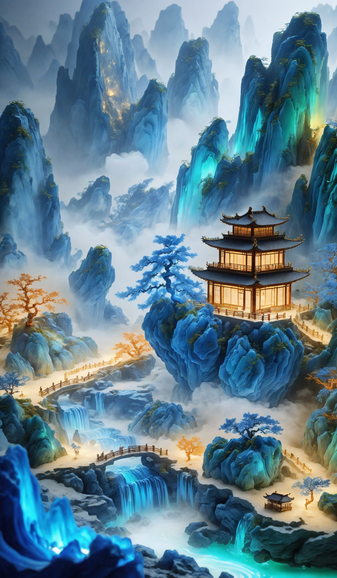 Guofeng Shanshui Scrolls | Guofeng Shanshui Eaki V1.0