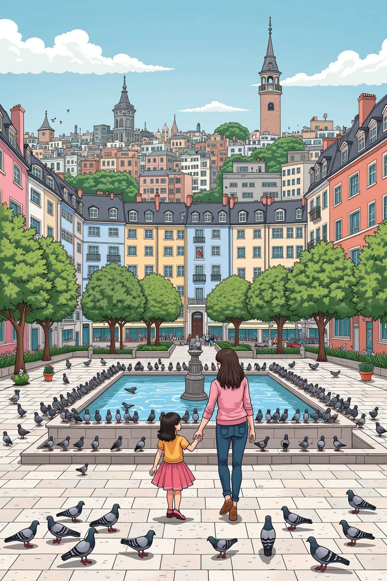 Traditional Painting Media,Building,Style Boost,LoRA,FLUX.1