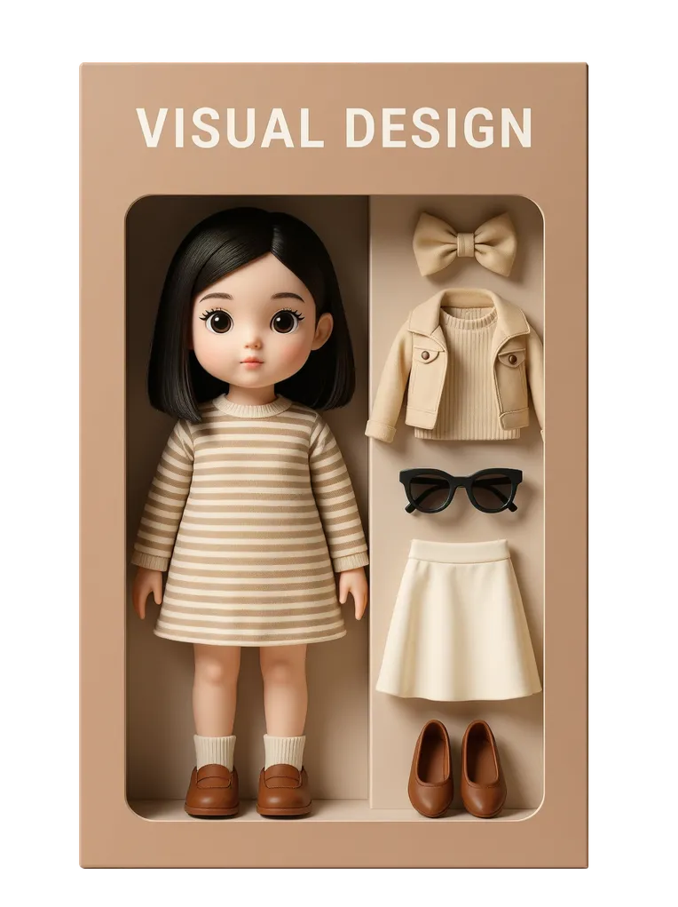 Cartoon style,Girl,Object Enhance,LoRA,FLUX.1