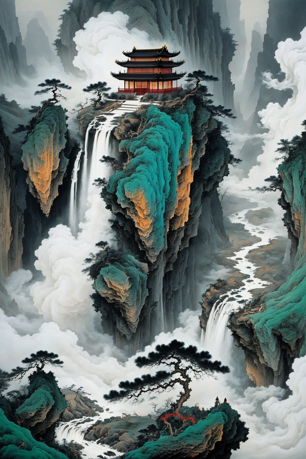 Guofeng Gongbi Landscape | Guofeng Gongbi Shanshui V1.0