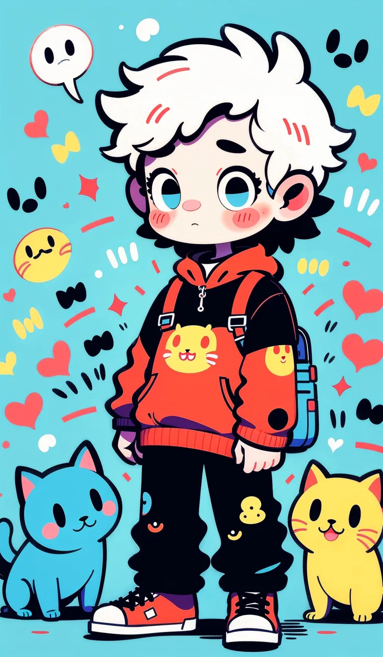 Hand-Drawn,Traditional Painting Media,Girl,LoRA,SD 1.5