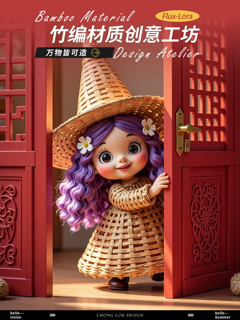 Cartoon style,Style Boost,Craft,LoRA,FLUX.1