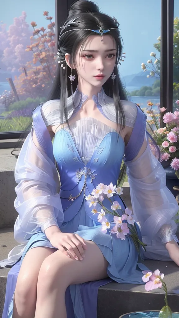 CGI style,Anime Character,Girl,LoRA,SD 1.5