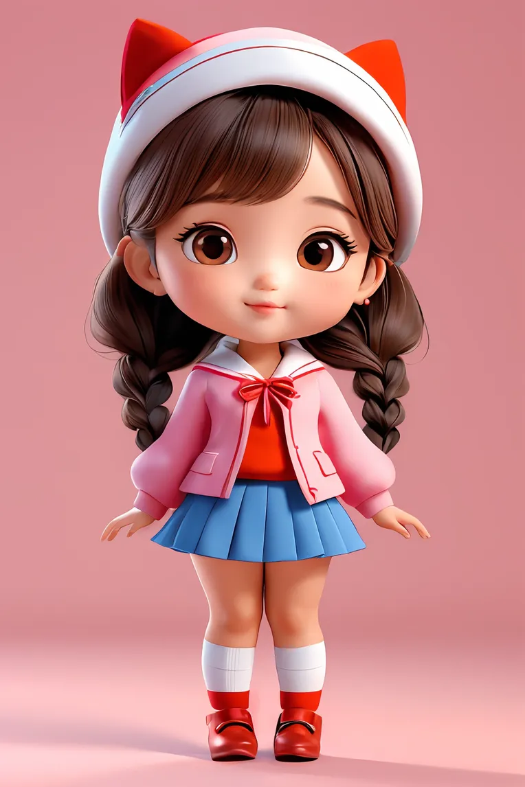 Cartoon style,Digital Painting Media,Girl,LoRA,SD 1.5