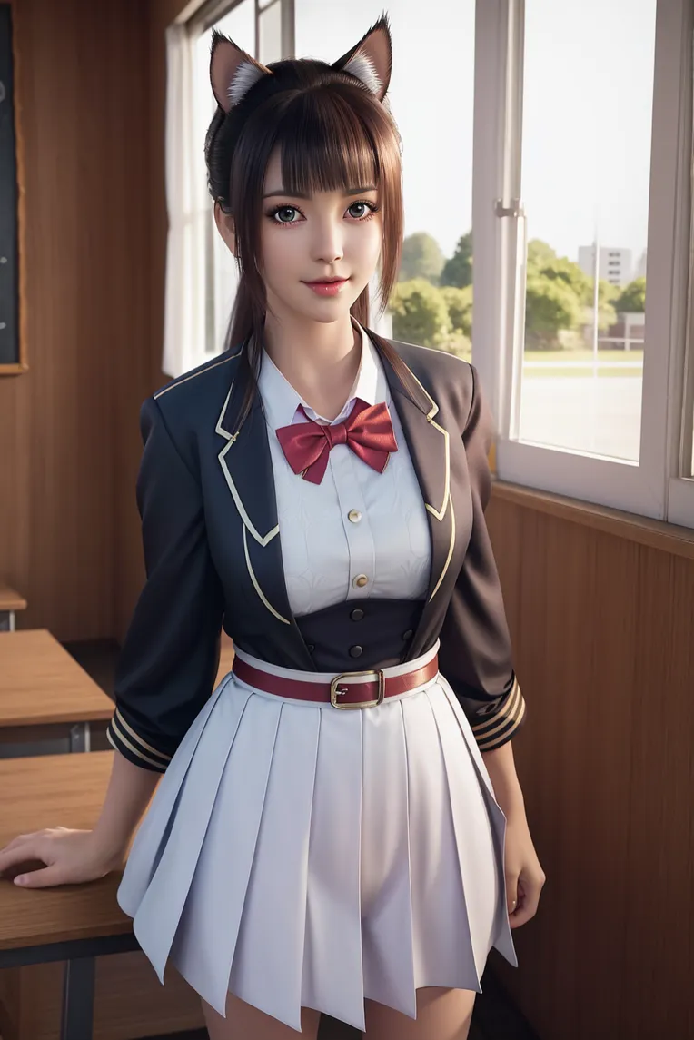 CGI style,Anime Character,Girl,LoRA,SD 1.5