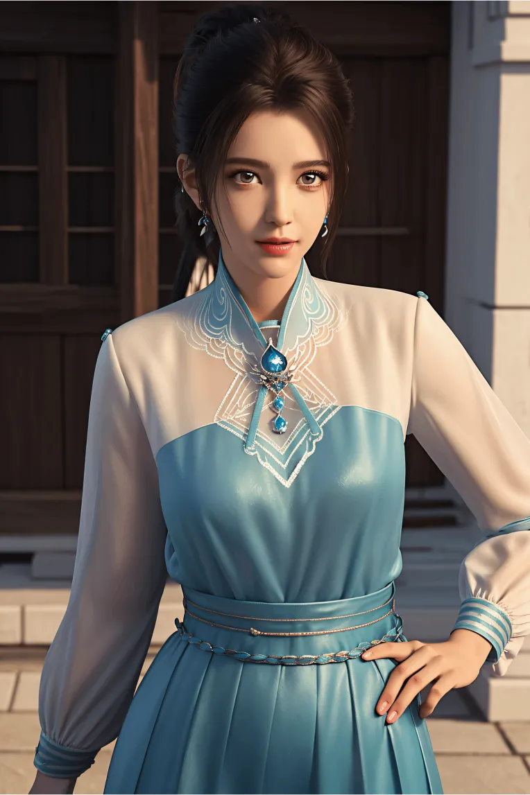 CGI style,Anime Character,Girl,LoRA,SD 1.5