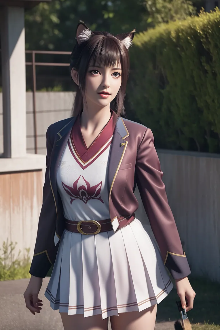 CGI style,Anime Character,Girl,LoRA,SD 1.5