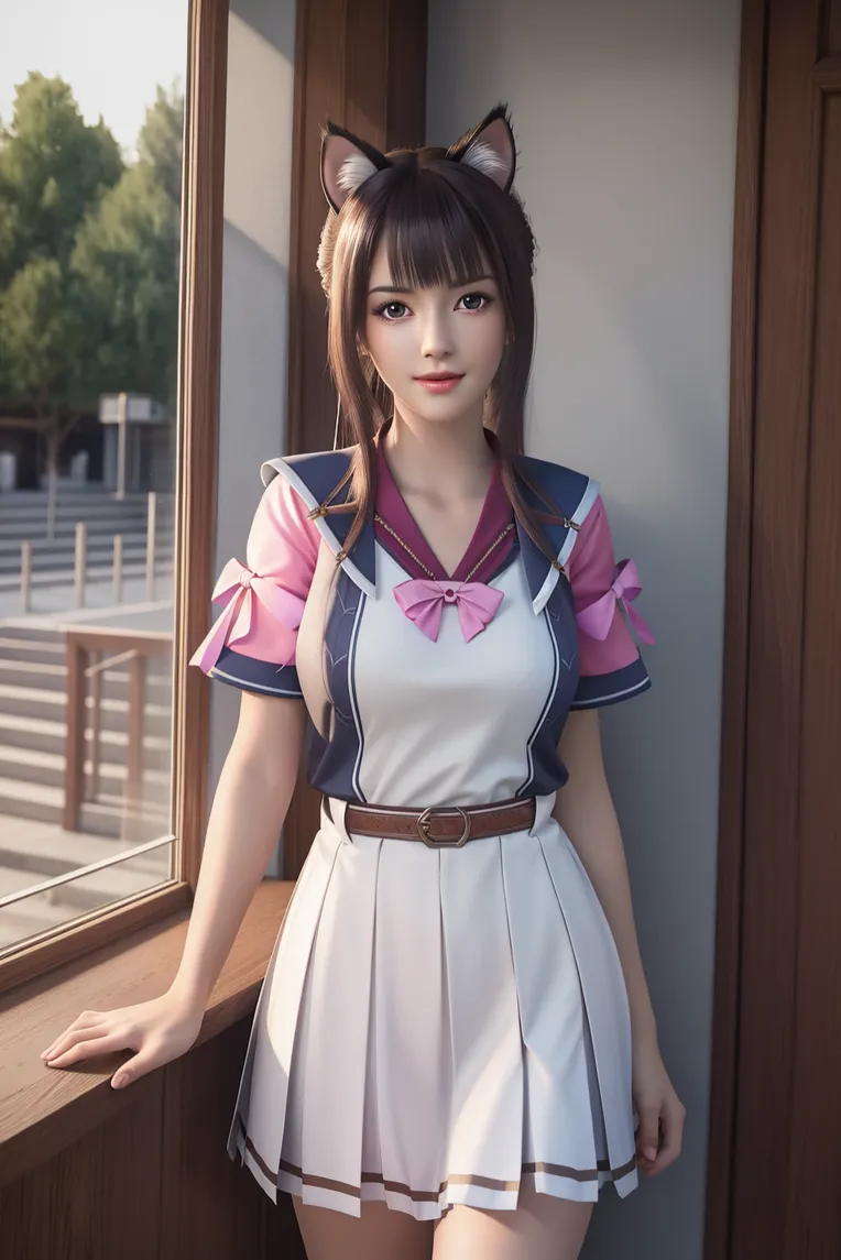 CGI style,Anime Character,Girl,LoRA,SD 1.5
