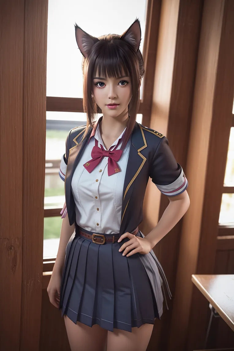 CGI style,Anime Character,Girl,LoRA,SD 1.5