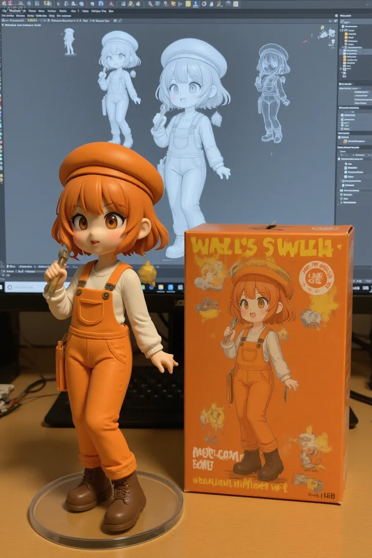 IP Character,Object Enhance,Toy,LoRA,FLUX.1