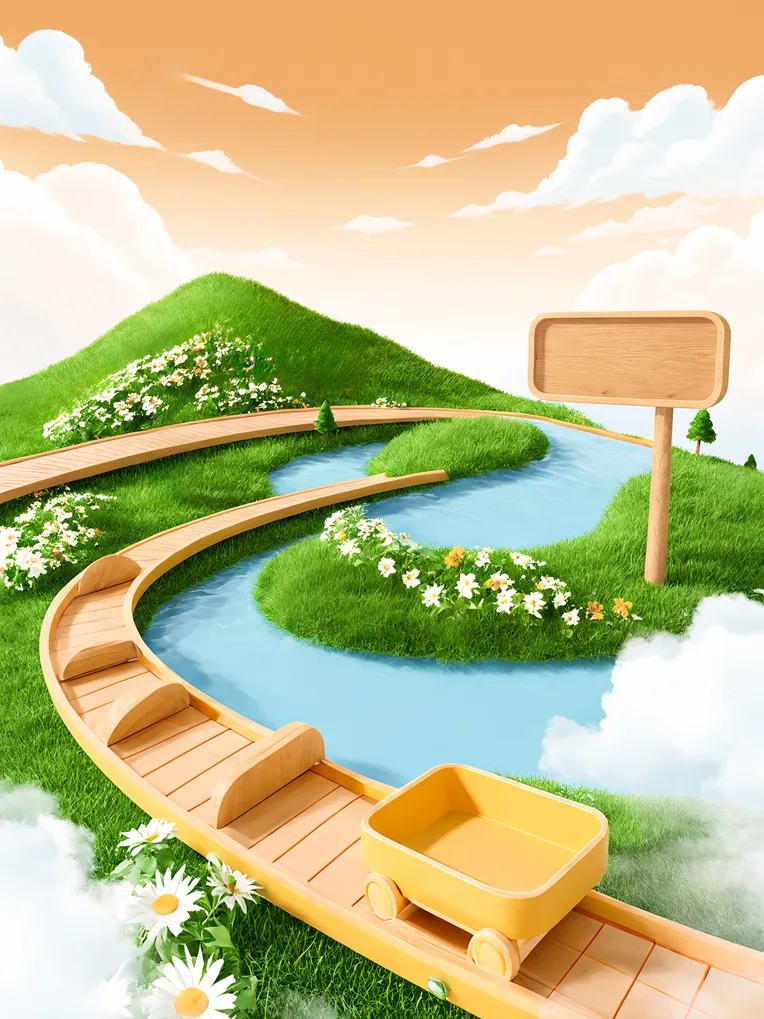 Cartoon style,Mockups,Building,LoRA,SDXL