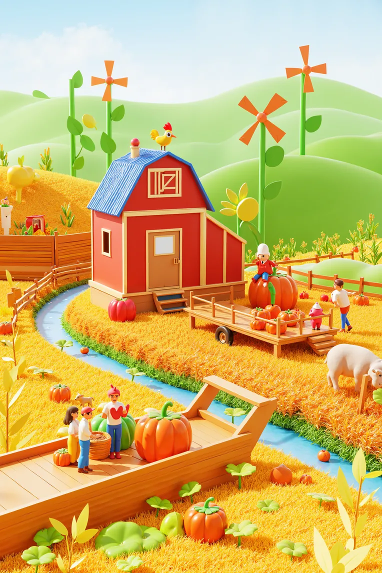 Cartoon style,Mockups,Building,LoRA,FLUX.1