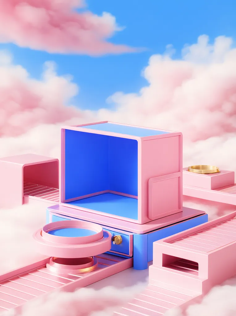 Cartoon style,Mockups,Building,LoRA,SDXL