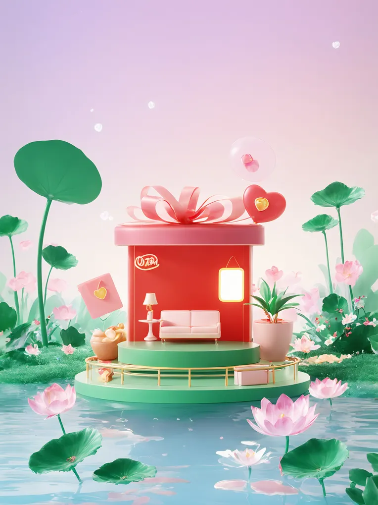 Cartoon style,Mockups,Building,LoRA,SDXL