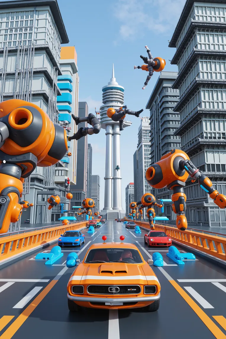 Cartoon style,Mockups,Building,LoRA,FLUX.1