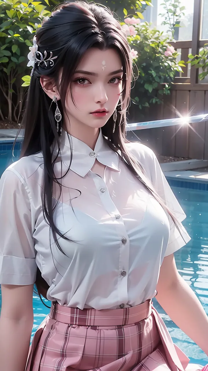 CGI style,Anime Character,Girl,LoRA,SD 1.5