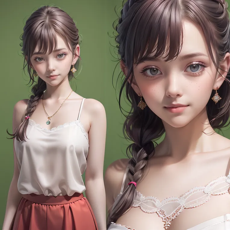 CGI style,Anime Style,Girl,LoRA,SD 1.5