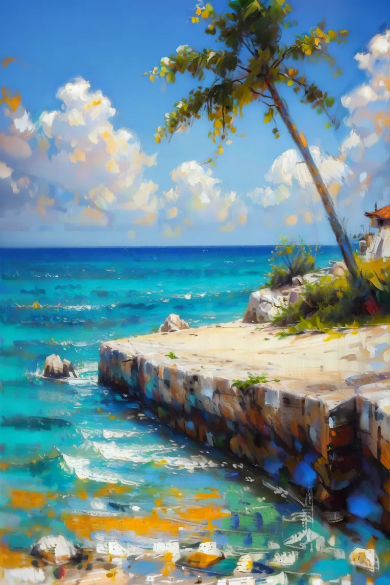 Traditional Painting Media,Style Boost,Landscape,LoRA,SD 1.5