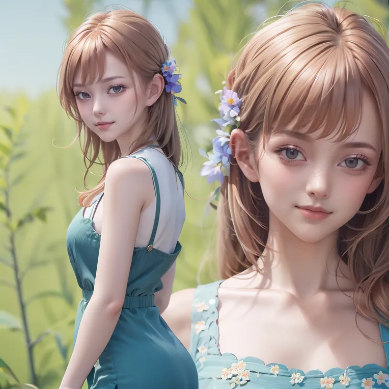 CGI style,Anime Style,Girl,LoRA,SD 1.5